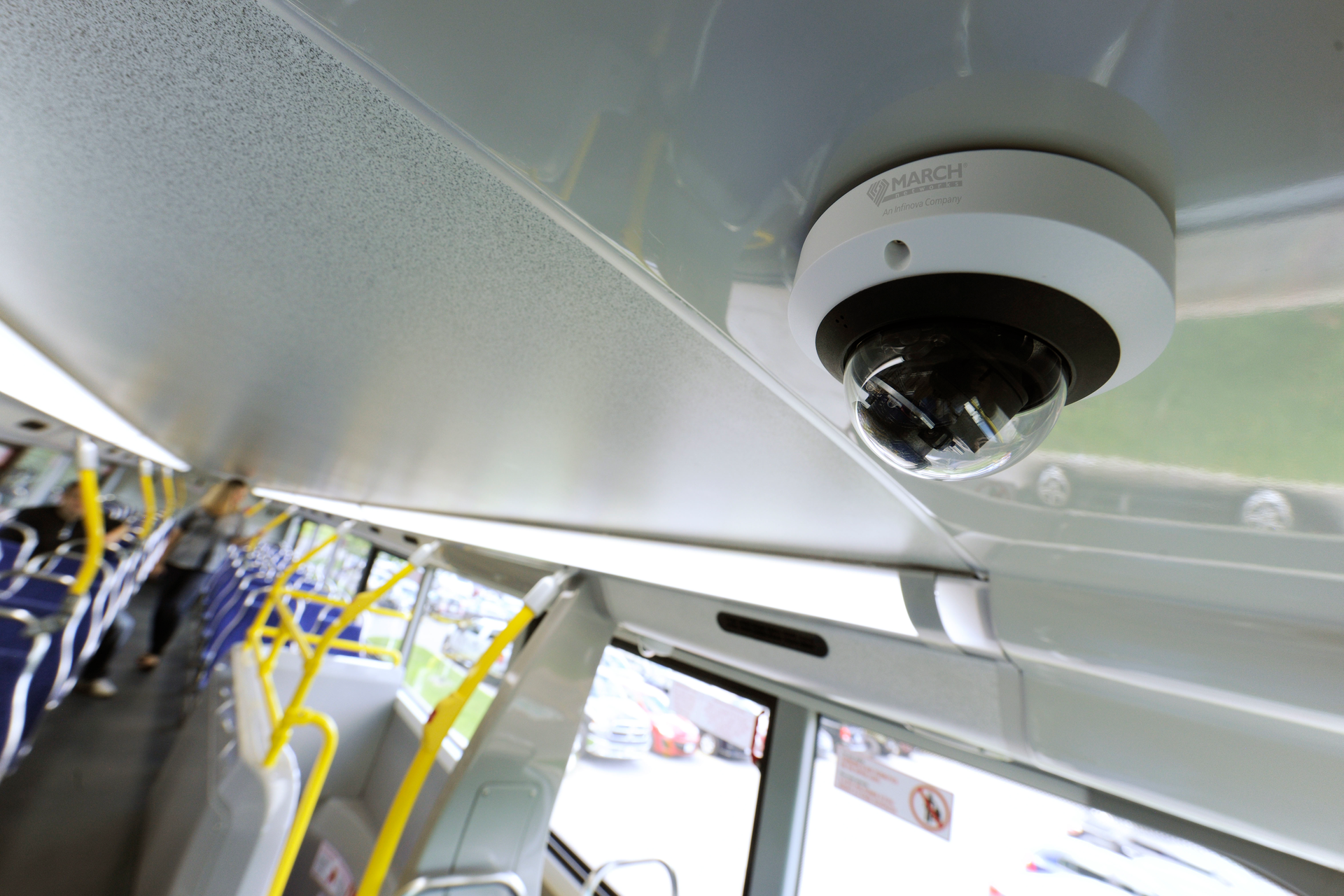 March Networks just introduced new mobile IP cameras to its complete transportation solution for bus, light rail and passenger rail fleets. Designed to provide transit operators with improved and more comprehensive surveillance coverage, the megapixel cameras are purpose-built to withstand demanding mobile environments and capture consistently clear video in near darkness, bright daylight and the abrupt lighting transitions that occur when vehicles enter and exit tunnels and underpasses.