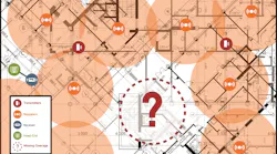 A properly planned repeater network creates overlapping circles of coverage, ensuring that if a transmitter activates in a covered area, the signal will have multiple paths to find the receiver.