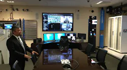 Andrew Jimenez, vice president of technology , enterprise cabling and security solutions, Anixter, discusses the various product demonstrations the company can provide to integrators inside the Infrastructure Solutions Lab.