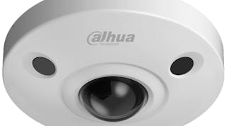 Dahua&apos;s new 4K HDCVI fisheye camera.