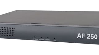Commend&apos;s AF 250 IP Amplifier.