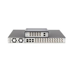 The CLEER24 24-port managed and EC10 10-port unmanaged Ethernet over Coax switch and adapter family deliver powerful Fast Ethernet (100Mbps, full duplex) and PoE+ (30W) over Coax/UTP with reach to 2,000ft, 6Xs farther than standard Ethernet limits.