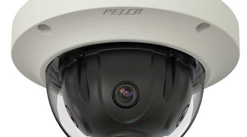 Pelco&apos;s 360&deg;, 270&deg; and 180&deg; 12-megapixel multi-sensor Optera cameras provide completely stitched, seamless and blended panoramic views with electronic PTZ capability across the entire panoramic image to provide superior wide area surveillance and forensic scene analysis.