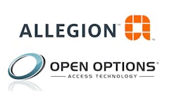Allegion has integrated the Schlage LE wireless lock with Open Options&apos; DNA Fusion software to expand their offering of scalable security solutions.