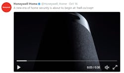 Honeywell teased consumers with its new DIY home security system on Twitter. Honeywell teased consumers with its new DIY home security system on Twitter.