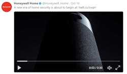 Honeywell teased consumers with its new DIY home security system on Twitter.
