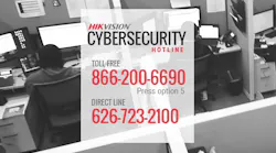 Hikvision has launched a cybersecurity hotline that its integrators, clients and technology partners can call for direct support related to cybersecurity concerns.
