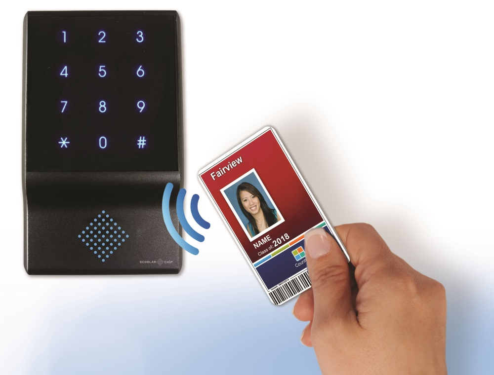 With ScholarChip's PoE Secure Door Access Reader, any technician can easily implement the system using existing Ethernet cables that run throughout a school building.