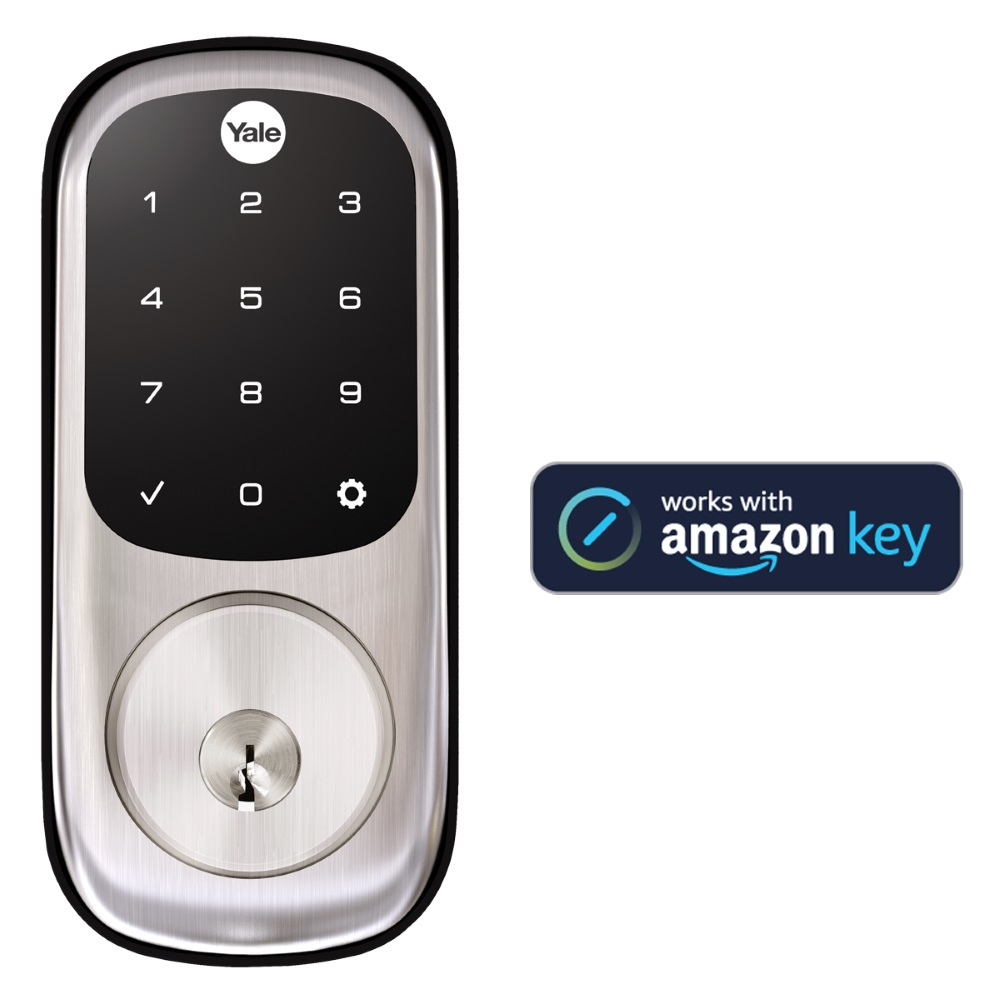 Yale's Assure Lock Touchscreen is compatible with Amazon Key.