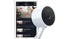 Amazon on Wednesday launched its first DIY home security products as it officially released the new Amazon Cloud Cam, pictured above, and Amazon Key service.