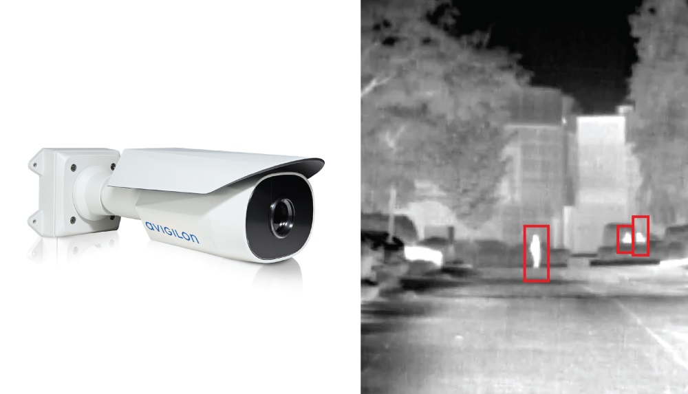 The H4 Thermal camera line combines self-learning video analytics and thermal imaging for accurate detection in a wide range of environments.