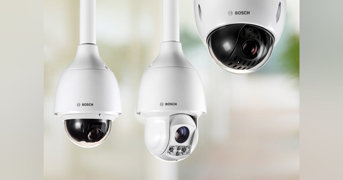 Bosch announces built in intelligence for all new AUTODOME IP