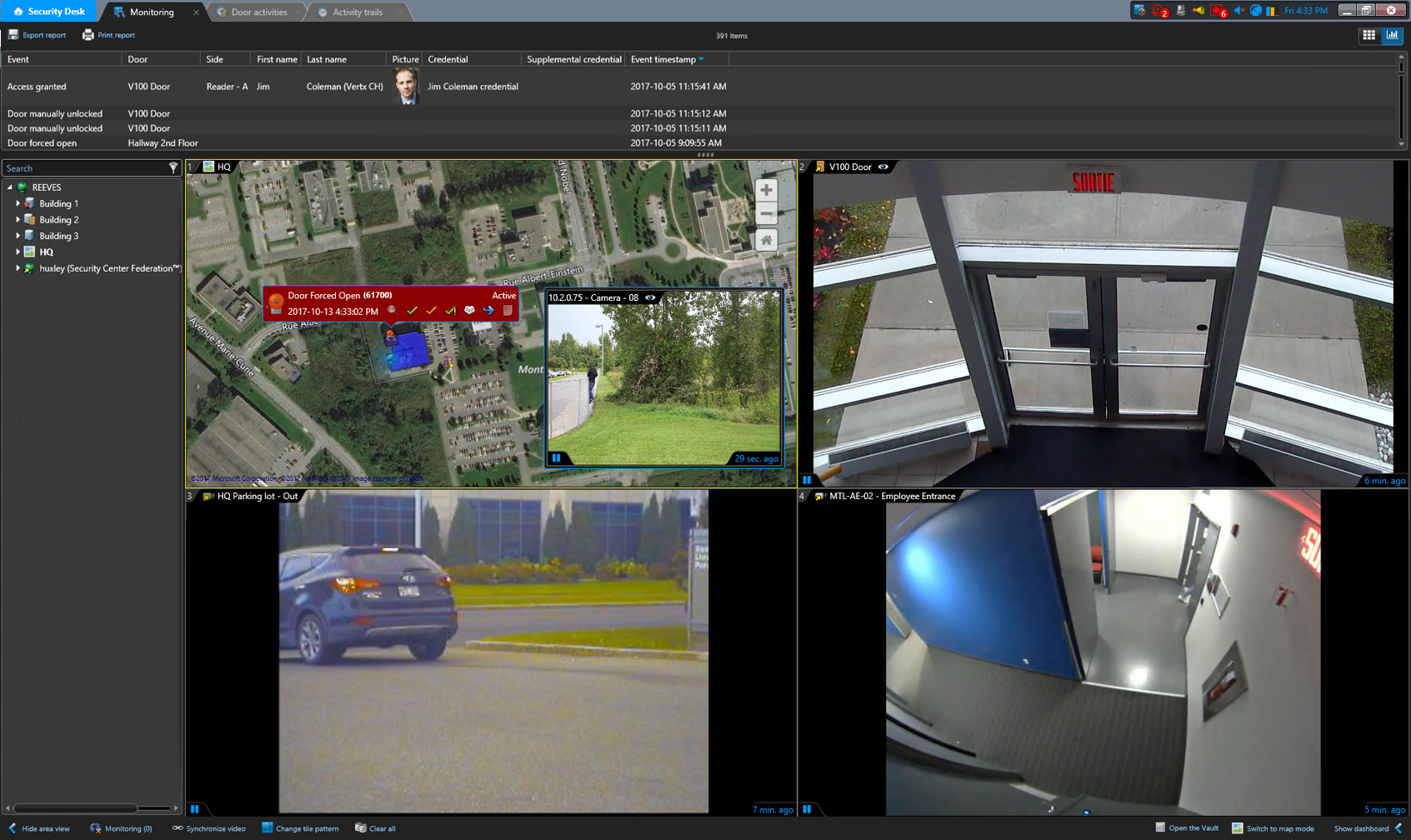 Security Center 5.7 allows users to make insight-driven decisions based on security and analytics data. This latest version also adds privacy protection for individuals, efficiently distributes HID mobile access control credentials, and ensures business continuity with native access control failover. Security Center 5.7 is available now through the global network of Genetec certified channel partners.