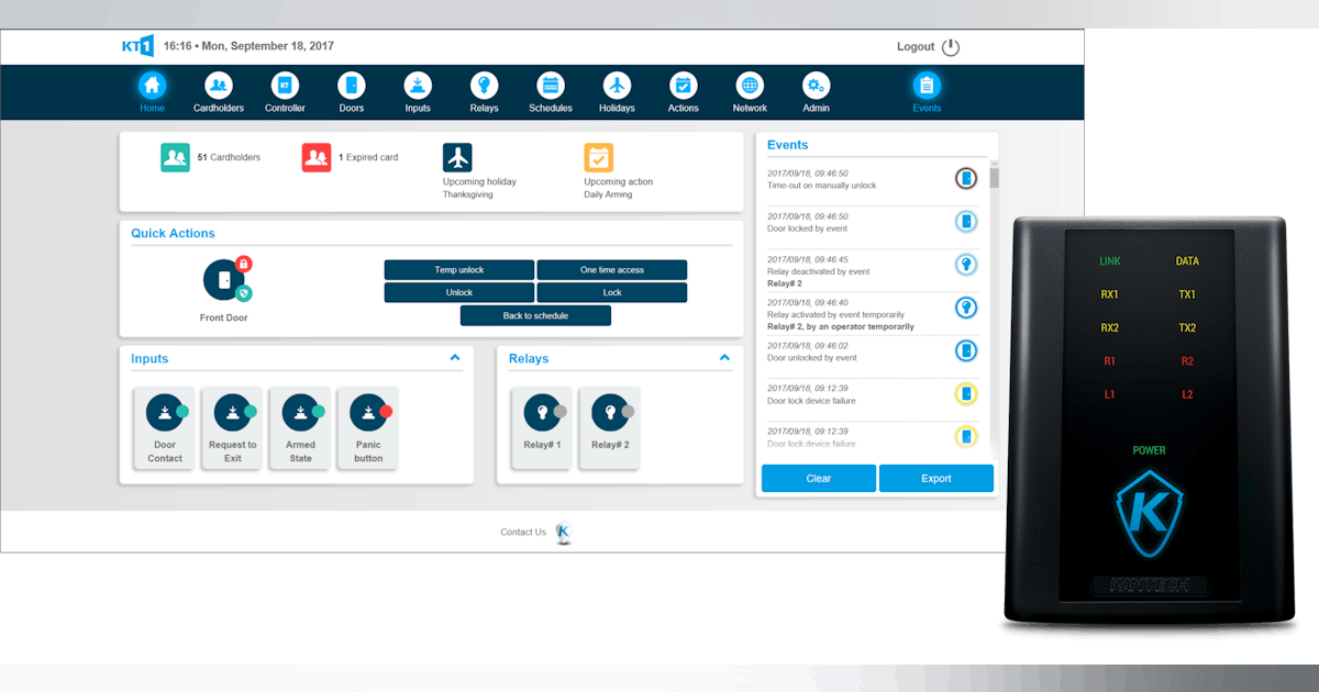 Kantech access control deals