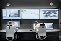BVMS 8.0 offers stitching, GPU decoding and 64-bit function – all of which allows surveillance operators to respond faster to incidents by monitoring a greater number of video cameras concurrently. BVMS 8.0 offers stitching, GPU decoding and 64-bit function – all of which allows surveillance operators to respond faster to incidents by monitoring a greater number of video cameras concurrently.