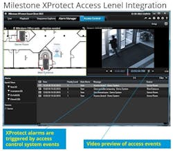 Milestone Systems has received Lenel OpenAccess Alliance Program (OAAP) Certification confirmation for the integration of OnGuard® access control 7.3, 7.2 and 7.1 via Milestone XProtect Access 2017 R2. Milestone Systems has received Lenel OpenAccess Alliance Program (OAAP) Certification confirmation for the integration of OnGuard® access control 7.3, 7.2 and 7.1 via Milestone XProtect Access 2017 R2.