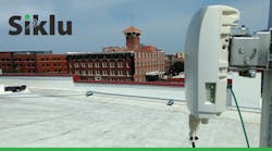 Siklu&rsquo;s multi-gigabit mmWave wireless system now provides interference-free point-to-multi-point operation supporting 72 cameras in the Old Town district.