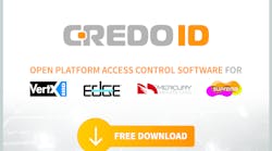 Midpoint Security introduces a free edition of CredoID access control software, compatible with HID VertX controllers, Edge IP readers, Mercury Controllers, Suprema biometric IP and wireless Aperio locks by Assa Abloy.