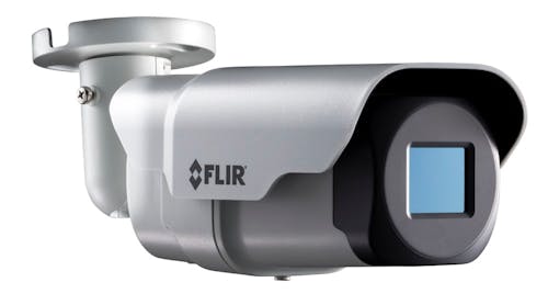 FLIR Systems&apos; new FB-Series ID thermal fixed bullet camera.