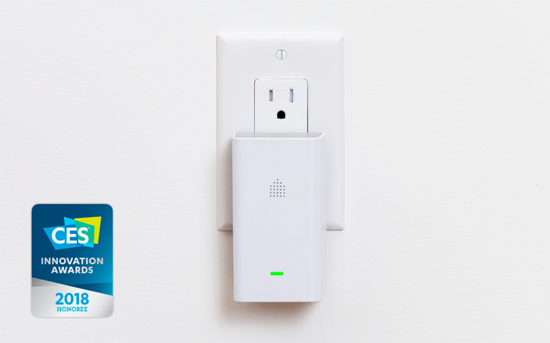 Named a CES 2018 Innovation Award Honoree, Aura home monitoring learns your home, monitors movement, and notifies you when it matters