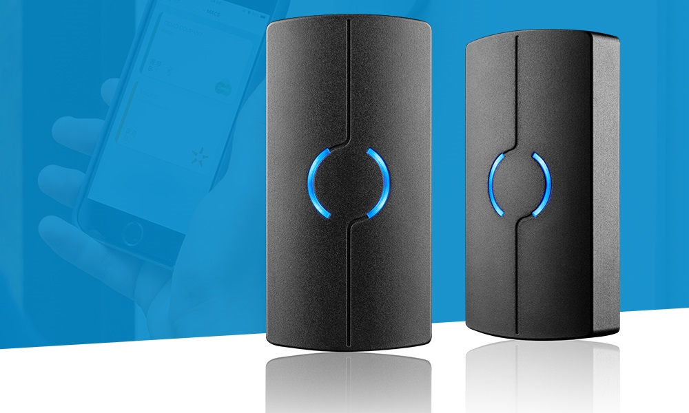 Nedap's new MACE Smart slim multi-technology reader for mobile access control.