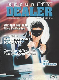 While Security Dealer probably wasn’t on the cutting edge of cover art design in 2003, it was one of the first magazines to tackle video verification. While Security Dealer probably wasn’t on the cutting edge of cover art design in 2003, it was one of the first magazines to tackle video verification.