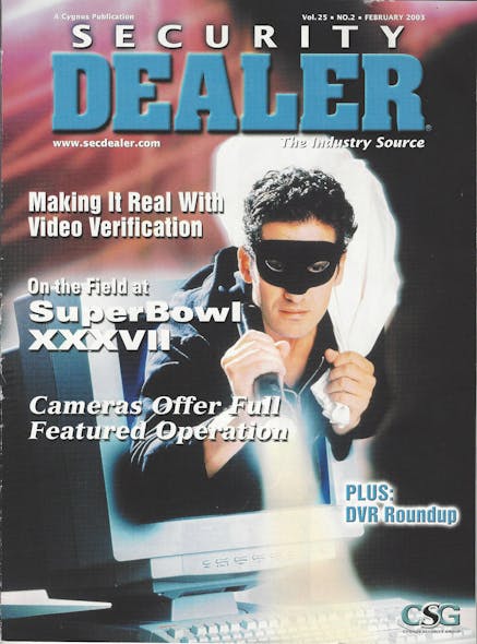 While Security Dealer probably wasn&rsquo;t on the cutting edge of cover art design in 2003, it was one of the first magazines to tackle video verification.