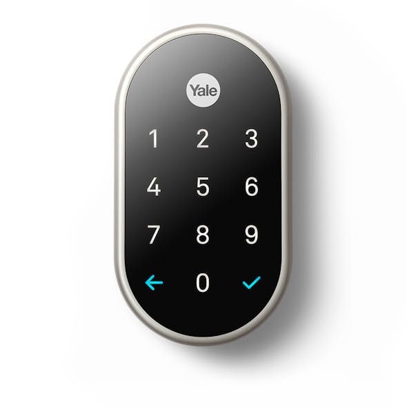 The new Nest x Yale Lock is a key free touchscreen deadbolt that provides homeowners with extraordinary control and convenience. Lock and unlock doors from anywhere, create passcodes to manage access for family members and guests, and revoke access at any time &ndash; all from the Nest app.