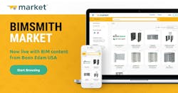 Boon Edam has announced the availability of Building Information Modeling (BIM) content for its products through an exciting partnership with BIMsmith, a building product data platform that offers a suite of free cloud tools for architects and designers.