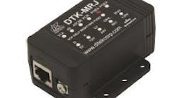 DITEK&apos;s new DTK- MRJEXTS surge protector is designed to be installed on the outputs of PoE Extender devices.