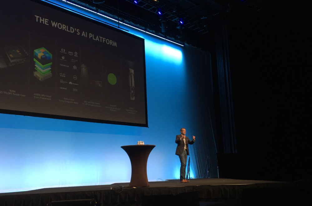 Adam Scraba, Global Business Development Lead at Nvidia, discusses how advances in GPU technology have helped make artificial intelligence a reality.