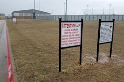 Signs alert those approaching Argyle High School in Argyle, Texas, that staff are armed. Security consultant Patrick Fiel, who formerly served as Executive Director of Security for the Washington, D.C. Public School System, believes arming teachers is not the best approach to mitigating active shooter threats in our nation's schools. Signs alert those approaching Argyle High School in Argyle, Texas, that staff are armed. Security consultant Patrick Fiel, who formerly served as Executive Director of Security for the Washington, D.C. Public School System, believes arming teachers is not the best approach to mitigating active shooter threats in our nation's schools.