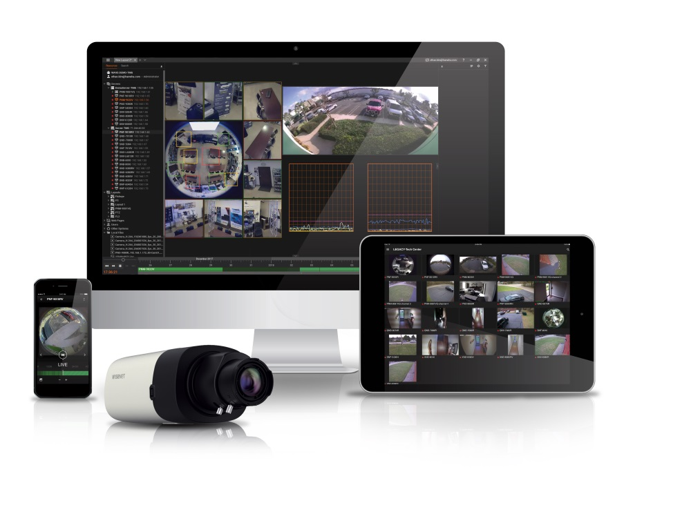 Hanwha Techwin America's Wisenet WAVE is a new VMS (Video Management System) designed to support the advanced features, and onboard video analytics that are unique to Hanwha cameras.