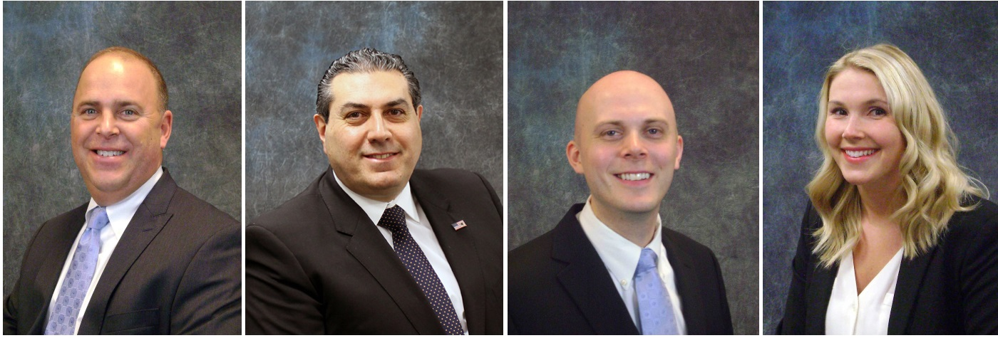 From left to right: Greg Schreiber, Pierre Bourgeix, Joe Seagriff and Dana Chasion