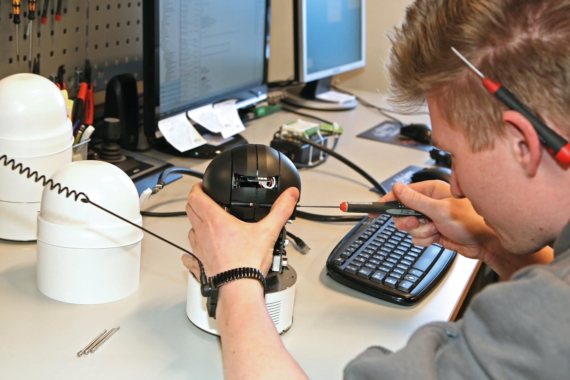 In a push to consume fewer resources, green manufacturers are designing smaller cameras with modular components that make them easier to assemble and disassemble for repair and recycling.