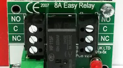 Typical fire alarm relay