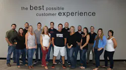 SSI President Todd Flowers (center) says that his company's mantra is to provide the best possible customer experience. 'Our decision making is all built around this idea,' he says.