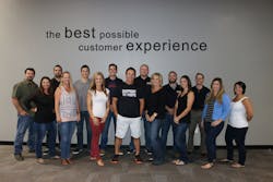 SSI President Todd Flowers (center) says that his company's mantra is to provide the best possible customer experience. 'Our decision making is all built around this idea,' he says. SSI President Todd Flowers (center) says that his company's mantra is to provide the best possible customer experience. 'Our decision making is all built around this idea,' he says.