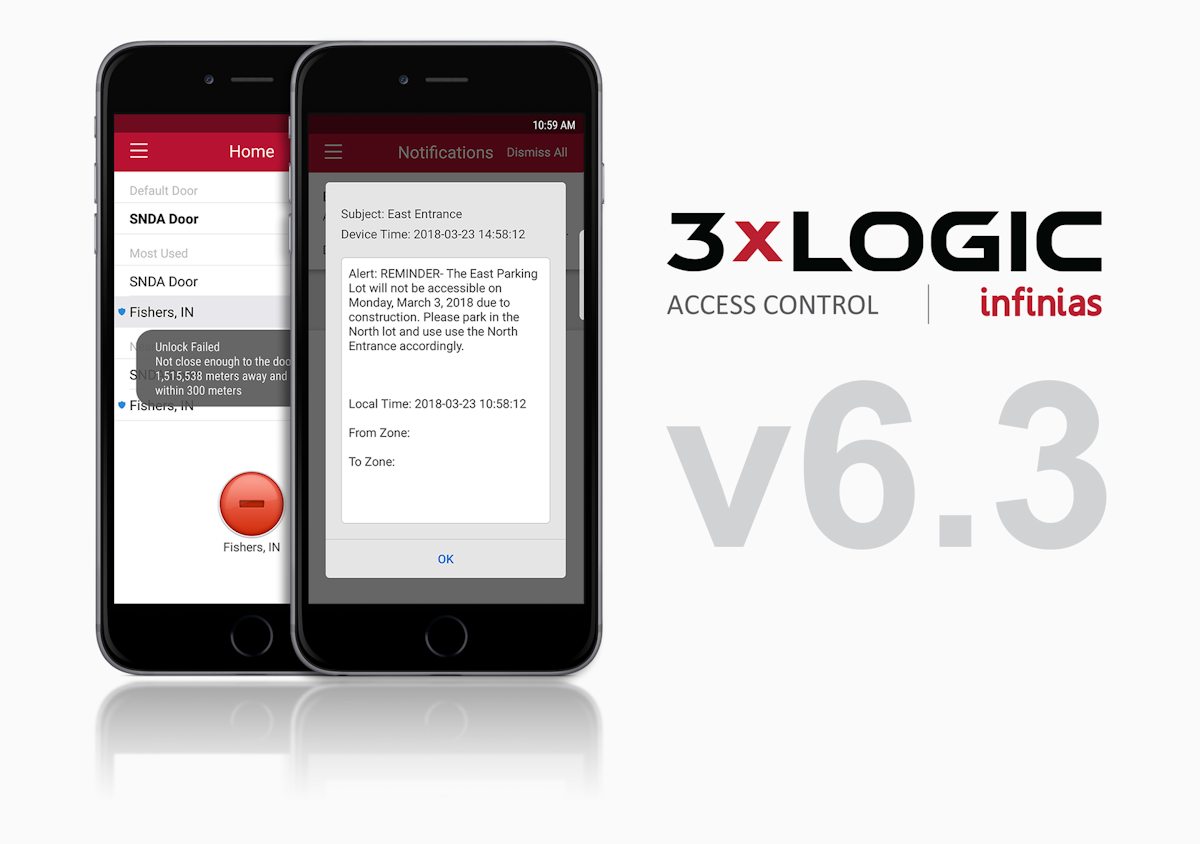 3xlogic Announces Updated Infinias 6 3 Access Control Platform From 3xlogic Security Info Watch