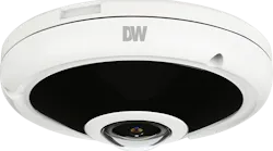 MEGApix® Pano™ 360° view outdoor fisheye IP cameras with IR monitor an entire room with a single camera, providing the ultimate ROI. The 2.1mm fisheye lens provides edge-to-edge image clarity. The 9MP sensor produces real-time 30fps panoramic images in an IP66 vandal resistant discrete housing. The camera is optimized to work with the DW Spectrum® IPVMS dewarping feature.