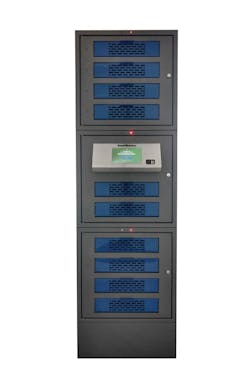 AssetWatcher is an RFID-enabled locker system that enables businesses to secure and track valuable assets. AssetWatcher is an RFID-enabled locker system that enables businesses to secure and track valuable assets.