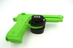 Trigger Lock Detector: Designed to keep firearms safe from unattended use and movement, it provides users with an alert when a gun is moved or tilted. The lock is removable in three seconds or less with a protective three-digit combination. This smart lock assists to make your gun secure while accessible at the same time. Trigger Lock Detector: Designed to keep firearms safe from unattended use and movement, it provides users with an alert when a gun is moved or tilted. The lock is removable in three seconds or less with a protective three-digit combination. This smart lock assists to make your gun secure while accessible at the same time.