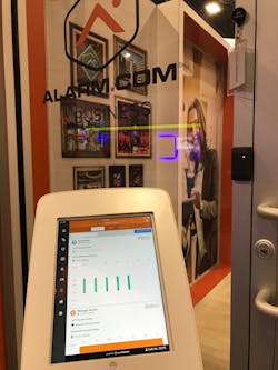 Alarm.com for Business combines intrusion detection, video surveillance, access control, and energy management into a single solution.