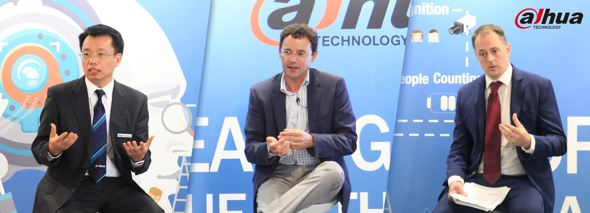 Daniel Chau, Dahua Overseas Marketing Director joined Udo Scalla of T&Uuml;V Rheinland and Adam Brown of Synopsys at an IFSEC panel.