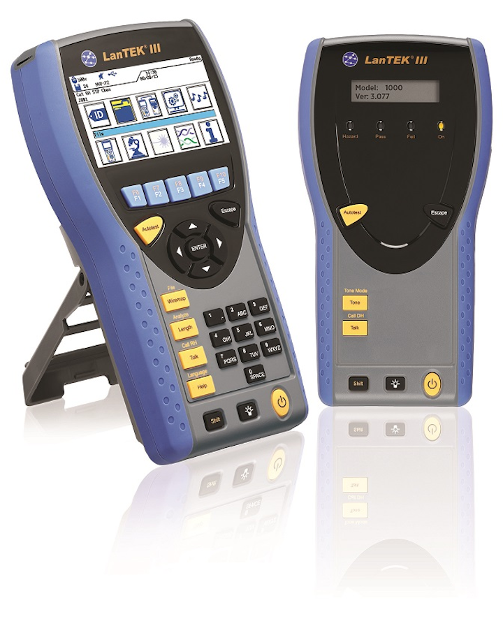 Lantek Iii Cable Certifier From Ideal Networks From Ideal