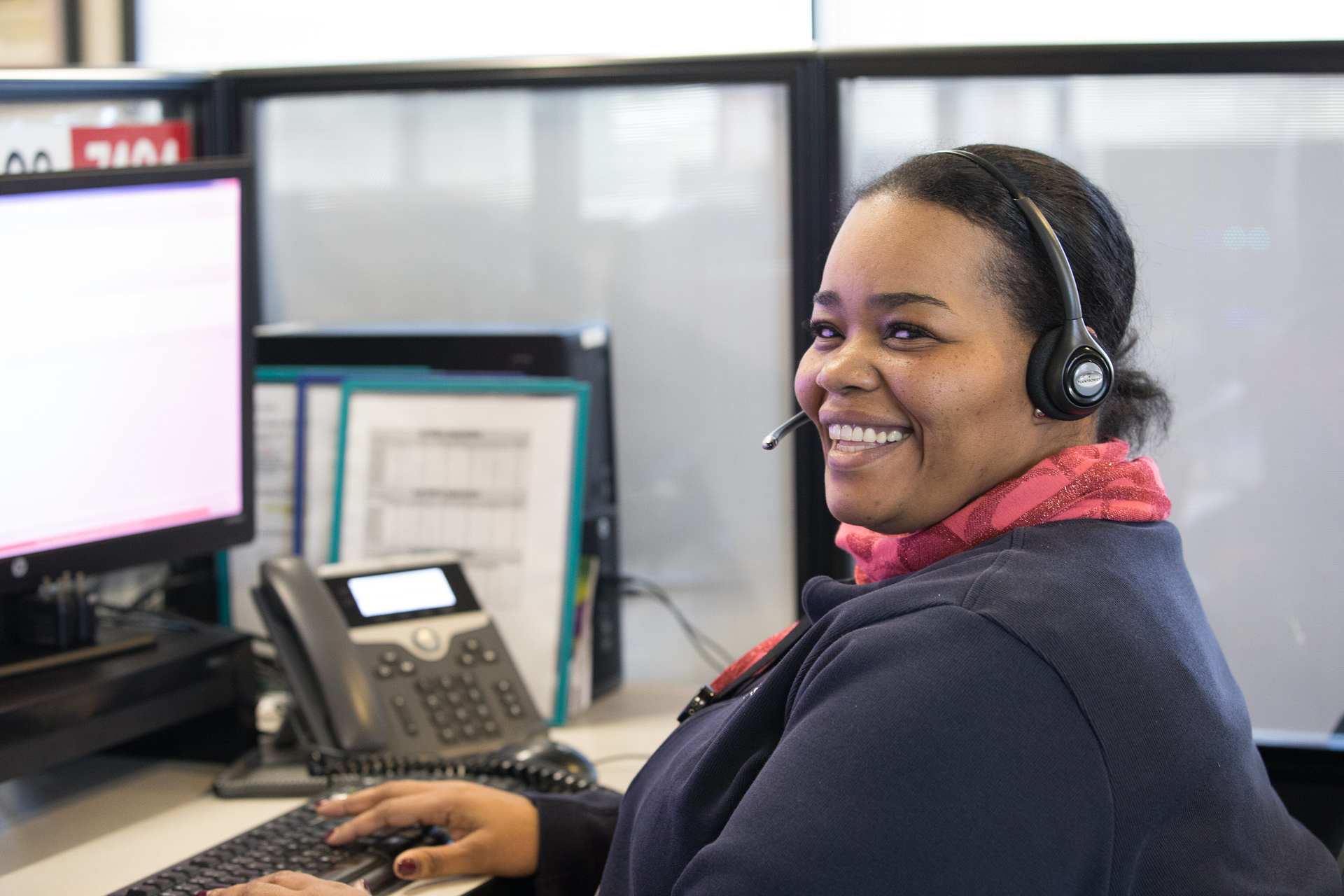 Per Mar Security Services&rsquo; Alarm Monitoring Agent, Linda Bell.