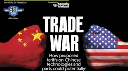 SD&I's June 2018 Cover Story - Trade War: How proposed tariffs on Chinese technologies and parts could potentially impact security integrators, vendors and distributors