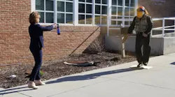 Alternative Defense Strategies has developed a self-defense solution dubbed “Safe Zone,” which features a canister of patented pepper gel spray that can be used to disorient an active shooter or other violent attacker.