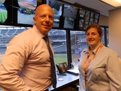 John McKay, the Executive Director of Security for the National League Mets and a former Lieutenant with the NYPD for 24 years, who, along with Sara Bollock, the Director of Ballpark Operations at Citi Field, head a collaborative effort to ensure the safety and security of baseball fans, players and staff who congregate in the 41,000-seat stadium in Flushing for 81 home games each year. John McKay, the Executive Director of Security for the National League Mets and a former Lieutenant with the NYPD for 24 years, who, along with Sara Bollock, the Director of Ballpark Operations at Citi Field, head a collaborative effort to ensure the safety and security of baseball fans, players and staff who congregate in the 41,000-seat stadium in Flushing for 81 home games each year.