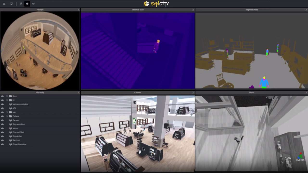 SynCity&rsquo;s simulated retail environments are ideal for the development of people counting, security and re-identification algorithms.